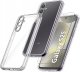Etui do Samsung Galaxy S25 WZMACNIANE SILIKONOWE PRZEZROCZYSTE + Szkło 9H 1