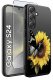 krainaGSM ETUI do Samsung Galaxy S24 WZORY | SILIKONOWE MATT CASE + SZKŁO 9H 2
