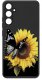 krainaGSM ETUI do Samsung Galaxy S24 WZORY | SILIKONOWE MATT CASE + SZKŁO 9H 3