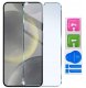 krainaGSM ETUI SKÓRZANE do Samsung Galaxy S25 MAGNETYCZNE BOOK CASE TOKRA SZKŁO 9H 6