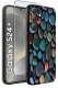 ETUI do Samsung Galaxy S24+ Plus WZORY |SILIKONOWE MATT CASE + SZKŁO 9H 2
