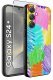 ETUI do Samsung Galaxy S24+ Plus WZORY |SILIKONOWE MATT CASE + SZKŁO 9H 2