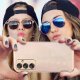 Etui do Samsung Galaxy M15 5G GOLDEDGE CASE GLAMOUR PLECKI + Szkło 9H 5