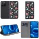 Etui do Xiaomi Redmi Note 14 4G MAGNET WZORY CASE PORTFEL + SZKŁO 9H 2