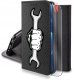 krainaGSM Etui do Xiaomi Redmi Note 14 4G MAGNET WZORY CASE PORTFEL + SZKŁO 9H 1