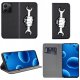 krainaGSM Etui do Xiaomi Redmi Note 14 4G MAGNET WZORY CASE PORTFEL + SZKŁO 9H 2