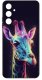 ETUI do Samsung M15 5G WZORY | SILIKONOWE MATT CASE + SZKŁO HARTOWANE 9H 3