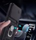 krainaGSM Etui do Xiaomi Redmi Note 14 4G PANCERNE SLIDE RING CASE + SZKŁO 9H 4