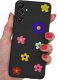 krainaGSM ETUI do Samsung Galaxy M15 5G CASE WZORY SOFT MATT PLECKI + SZKŁO 1