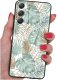 krainaGSM ETUI do Samsung M15 5G WZORY | SILIKONOWE MATT CASE + SZKŁO HARTOWANE 9H 2