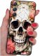 krainaGSM ETUI do Samsung M15 5G WZORY | SILIKONOWE MATT CASE + SZKŁO HARTOWANE 9H 2