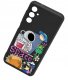 krainaGSM ETUI do Samsung Galaxy M15 5G CASE WZORY SOFT MATT PLECKI + SZKŁO 3