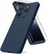 Etui do Xiaomi Redmi Note 14 5G CASE Gumowe Matowe Silikon Slim + SZKŁO 9H 2