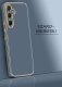 Etui do Samsung S25 SILIKONOWE ELEGANCKIE SLIM + Szkło 9H 3
