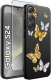 ETUI do Samsung Galaxy S24 WZORY | SILIKONOWE MATT CASE + SZKŁO 9H 2