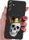 ETUI do Samsung Galaxy S24 WZORY | SILIKONOWE MATT CASE + SZKŁO 9H 1