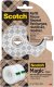 Dyspenser taśmy SCOTCH, ze stali nierdzewnej + 2x taśma Magic™ 19mm x 13,9m, srebrny 1