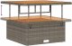 vidaXL Zestaw Sof na Ogród z poduszką 9 pcs Szary 100 x 100 x 71 cm 10