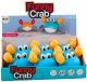 LeanToys Zabawka Do Kąpieli Nakręcany Krab Chodzi Pływa Niebieski 3