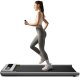 Bieżnia Urevo U1 Smart Walkingpad + Biurko regulowane elektrycznie TUCKANO czarny/orzech 4