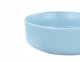 Umywalka nablatowa ceramiczna ⌀ 37 cm niebieska GUDAR 5