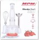 Blender MPM Blender ręczny 3w1 - 700W - Biały 12