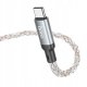 Kabel USB A do USB C Hoco 3A 1 m U112 szary 3