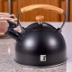 Czajnik Stalowy Z Gwizdkiem 2,3l Bergner Bg-37312 Charcoal 3