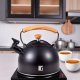 Czajnik Stalowy Z Gwizdkiem 2,3l Bergner Bg-37312 Charcoal 6
