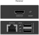 Adapter AV Digitus DIGITUS HDMI KVM Extender 4K/30Hz czarny 2