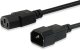 Equip Kaltgeräteverl.-Kabel IEC C14->IEC C13 St/Bu 1.80m Polybeutel 1