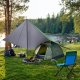 Plandeka Nils Extreme NC17107 TARP PŁACHTA BIWAKOWA KEMPINGOWA 300X300 CM ZIELONA NILS CAMP 2