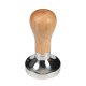 Eureka Tamper 58mm, oak wood 1