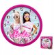 Zegar Ścienny Na Ścianę Duży 25cm Dla Dziecka Dzieci / Barbie / Bb00014 1
