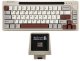 Mechanical keyboard Epomaker RT65 Flamingo Switch grey-white 2