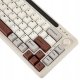 Mechanical keyboard Epomaker RT65 Flamingo Switch grey-white 4
