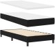 Łóżko z materacem Box Spring Czarny 90x200 cm Tkanina Lumarko! 3