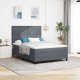 vidaXL Łóżko Box Spring z materacem i LED ciemnoszare 160x200 cm aksamitne Lumarko! 3