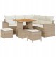 Zestaw Sof na Ogród 8 pcs beżowo-kremowy 80 x 80 x 71 cm Lumarko! 1