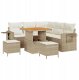 Zestaw Sof na Ogród 8 pcs beżowo-kremowy 80 x 80 x 71 cm Lumarko! 1