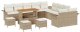 Zestaw Sof na Ogród 13 pcs Beż, Kremowy 100 x 100 x 71 cm Lumarko! 14