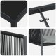 vidaXL Zestaw do jadalni w ogrodzie 3 pcs Czarny Polirattan Lumarko 9