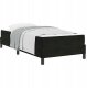 Łóżko kontynentalne z materacem Czarny 80 x 200 cm Aksamit Lumarko! 3