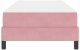 Łóżko kontynentalne z materacem Różowy 90 x 200 cm Aksamit Lumarko! 6