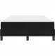 Łóżko kontynentalne z materacem Czarny 120 x 200 cm Aksamit Lumarko! 6