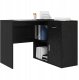 Biurko vidaXL Czarne 102 cm x 50 cm 3