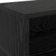 Biurko vidaXL Czarne 130 cm x 130 cm 8