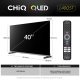 CHiQ L40QST TV 40", QLED, Full HD, Google TV, Frameless, Dolby Audio, dbx-tv, HDR 10 1