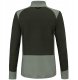 Bluza polarowa Salewa Puez Waffle Hyb PL Jacket - olive/shadow 3