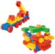 Zestaw Klocki Konstrukcyjne Przestrzenne Kolorowe 100 el. LEAN Toys 2